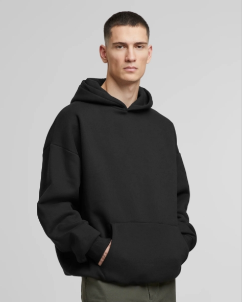 Oversized Hoody Black