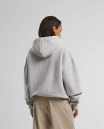 Lade das Bild in den Galerie-Viewer, Oversized Zip Hoody Grey Melange
