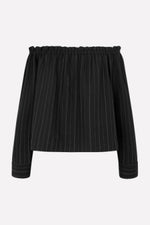 Lade das Bild in den Galerie-Viewer, Enharriet LS Top Black Pinstripe
