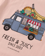 Lade das Bild in den Galerie-Viewer, Fruit Truck Tee Printed Artwork Peach
