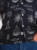 Lade das Bild in den Galerie-Viewer, Christ Resort Lobster SS Shirt Navy
