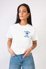 Lade das Bild in den Galerie-Viewer, Tatti T-Shirt White/Royal von Tatti bei Geschwisterliebe in Stuttgart
