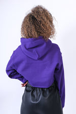 Lade das Bild in den Galerie-Viewer, Heavy Hoody Cropped Purple
